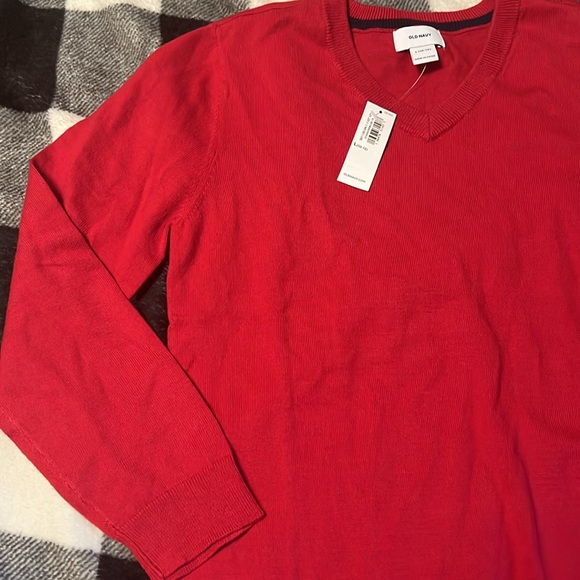 Old Navy NWT Red Sweater size L 10/12 - Picture 3 of 11